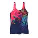 Women's Clothing Conservative One Piece Swimsuit Sleeveless Boxer Style Large Size Professional Summer Swimwear_ecoleips.com