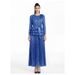 Women's Clothing Floral Pleated Two Piece Set Casual Fashion V Neck Long Sleeved Top Elegant Skirt Women's Clothing_ecoleips.com
