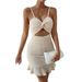 Voya Hot Selling Women's Clothing, Sexy Suspender Chest Wrapped Dress, Sexy Socialite Temperament, Suspender Slim Fit Short Skirt_ecoleips.com