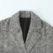 Winter New Tall Herringbone Woolen Coat, Temperament Long Coat_ecoleips.com
