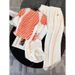 Women's Clothing Sports Casual Suit For Women In Summer Super Hot Design Striped Short Sleeved T Shirt Wide Leg Pants Two Piece Suit_ecoleips.com