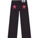 Women's Loose Straight Leg Jeans Star Studded Design Casual Cotton Denim Jeans For Spring/Autumn Office Lady Street Style_ecoleips.com