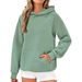 25 Autumn/Winter Women's Fashion Striped Hooded Loose-Fitting Long-Sleeved Sweatshirt_ecoleips.com