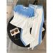 Women's Clothing Fashion Sportswear High-end Online Celebrity Leisure Suit Women's Gradient Color Short-sleeved Top Straight Pants Two-piece Suit_ecoleips.com