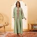 Verve AB431 Fashion Dress Muslim Arab Dubai Embroidered Abaya Jalabiya Home Robe_ecoleips.com