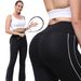 Women's Clothing Women's High-Waisted Yoga Pants Tummy Control Opaque Flared Fitness Hip Lift European And American Style Outdoor Sports_ecoleips.com