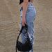 Women's Clothing Retro Fashion Trend Street Non Elastic Straight Tube Splicing Woolen Solid Color Denim Trousers_ecoleips.com