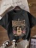 Women's Casual Round Neck Short Sleeve T-Shirt Multi-Color Style Simple Fashionable Sports Top Solid Printed Loose Fit_ecoleips.com