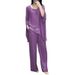 Women's Casual Raglan Short Sleeve Trousers Set European And American Fashion Independent Website 2024 New Cross Border_ecoleips.com