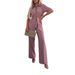 2025 Spring/Summer European And American Cross-Border Foreign Trade Women's Shirt-Collar Short-Sleeve Tie-Up_ecoleips.com