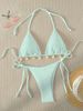 Women's Clothing Bikini Special Fabric Split Swimsuit Female_ecoleips.com