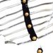 Summer New Women's Black High-End Striped Collar Short Sleeve Knit Top Fashionable And Youthful_ecoleips.com