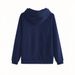 Women's Long Sleeved Loose Fitting Casual Hooded Set Unique Letter Print Comfortable Two-Piece Outfit_ecoleips.com