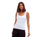 Women's V-Neck Camisole – Slim Fit Stretch Tank Top (Black/White/Burgundy/Dark Gray/Light Gray)_ecoleips.com