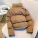 Winter Down Jacket Women, Short Korean Style, Thickened Coat, High-End Casual Cotton Padded Jacket, Loose Fit For Petite_ecoleips.com