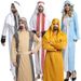 Halloween Party Adult Male Arabian Costume Saudi Dubai Robe Clothing Middle Eastern Shepherd_ecoleips.com