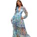 Women's Conservative One Piece Swimsuit Slim Fit Lace Ruffles Beach Swimwear European American Style Printed_ecoleips.com