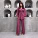 Cross-border Ready-to-ship Women's Clothing 2025 New Model Foreign Trade Loose-fitting Tie-waist Lantern Sleeve_ecoleips.com