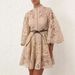 Women's Clothing New French Retro Palace Style Lace Hollow Embroidery Waist Long Sleeved Dress For Women_ecoleips.com