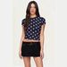 Women's Clothing 2025 New Fashion Retro Polka Dot Print Slim Fit Round Neck Top For Women Foreign Trade Wholesale_ecoleips.com