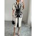 Women's Clothing Printed New Style Dress_ecoleips.com