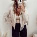 Aria Basics European And American Women's Fashion Leather Coat Deerskin Velvet Elegant Turn-down Collar Tassel Short Jacket For_ecoleips.com