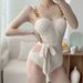 European-style Bikini Sexy And Pure Desire Women's One-piece High-end Fashion Swimwear Sexy Hot Spring Resort Beach Swimwear_ecoleips.com