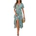 DiYun European And American Women's Fashion Foreign Trade 2024 Spring/Summer Casual Vacation_ecoleips.com