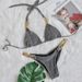 Verve 2025 New Bikini Gold Chain Two-Piece Swimsuit Sexy Special Fabric Women's Swimwear_ecoleips.com