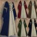 Retro Court-style Corset Dress With Large Hem, Medieval Themed Party / Stage Play Cosplay Costume, Available In Multiple_ecoleips.com