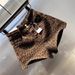 New Leopard Print High Waist Close-fitting Spice Girl Denim Shorts Wide Feet Leaking Thighs Sexy Hot Pants_ecoleips.com