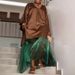 Women's Casual Long Sleeve Loose Long Dress Elegant V-neck Patchwork Robe Dress Fashion Lace Hollow Out Solid Color Party Dress_ecoleips.com