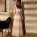 Women's Clothing Fringe Shoulder Evening Gown For Women Elegant Sexy Sophisticated Long Dress Perfect For Banquets And Annual Meetings_ecoleips.com
