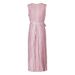Women's Clothing Original Design Solid Color Splicing Medium And Long Loose Pleated Light Dress_ecoleips.com