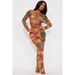 2025 New European And American Two Piece Bikini Swimsuit Women's Digital Printing Tight Three Piece Swimsuit Set_ecoleips.com