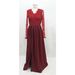 Women’s Clothing Hot Sexy Deep V Lace Spring And Summer Fashion Evening Dress_ecoleips.com