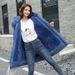 Women's Clothing women's cotton padded coats mid length large fur collar plus velvet cotton padded jackets down cotton padded jackets cotton jackets_ecoleips.com