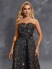Women's evening dress for women tube top and backless sexy celebrity temperament host dress spring_ecoleips.com
