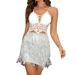European And American Heavy Craf Niche Sequin Tassel Half New Women's Summer Nighclub Sexy Fashion Bodycon_ecoleips.com
