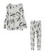 Autumn New Women's Letter Print Sleeve Long Pants Casual Set - 5027_ecoleips.com