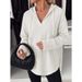 Waffle Knit Sweatshirt For Autumn Winter, New European And American Cross-Border Fashion, Women's Hooded Drawstring_ecoleips.com