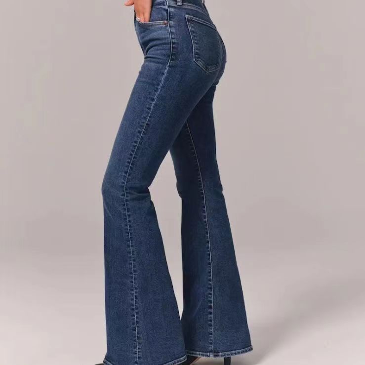 2024 . Foreign Trade European And American Slim Fit Stretch Slimming Women's Jeans_ecoleips.com