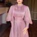 Women's Clothing Autumn And Winter New Women's Clothing Middle East Hot Diamond Long Robe Swing Evening Dress_ecoleips.com
