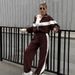 Suit Casual Sports Suit Zipper Cardigan Trousers Two-piece Suit Women_ecoleips.com