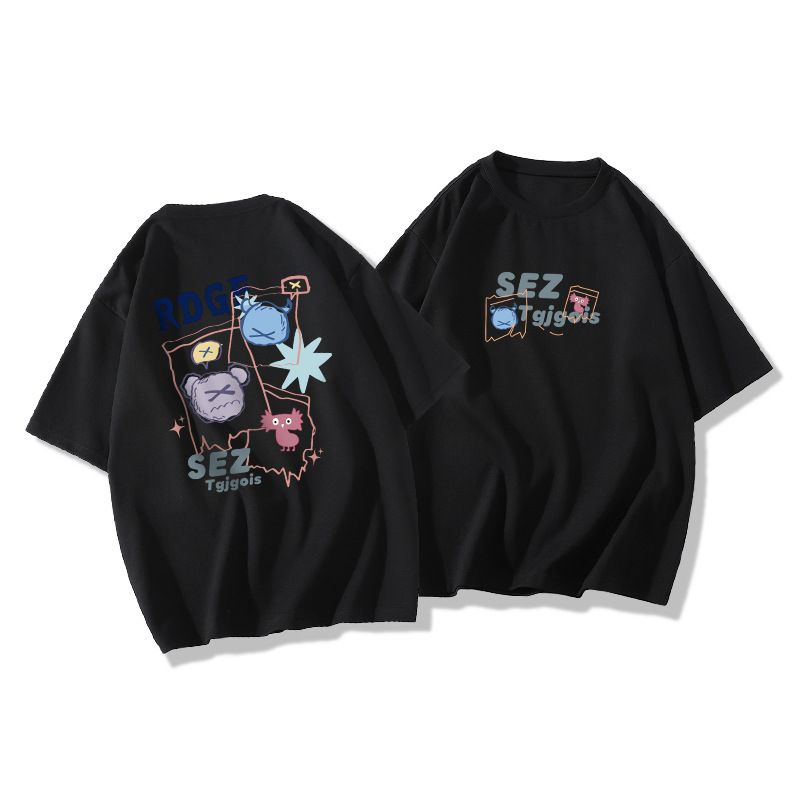 Short-sleeved Women's T-shirt 2026 New Popular Summer White Cotton Loose Half-sleeved T-shirt Huge Good-looking Top_ecoleips.com