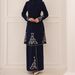 Voya Women's Clothing Malay Cotton Linen Blend Exquisite Embroidery Two-piece Set_ecoleips.com