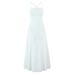 European American Women's Fashion Wholesale Jacquard Sexy Slim-fit Strap Dress With Open Back And Tie Design Long Gown_ecoleips.com