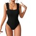 Voya Women's New Knitted Camisole Top, Solid Color, Sexy Interior And Exterior, Sleeveless Jumpsuit_ecoleips.com