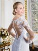 Women's Clothing Long Sleeved Double Shoulder Lace Slim Palace Retro Wedding Dress_ecoleips.com