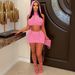 4392 New Women's Casual Sleeveless Hooded Beach Short Skirt Set_ecoleips.com